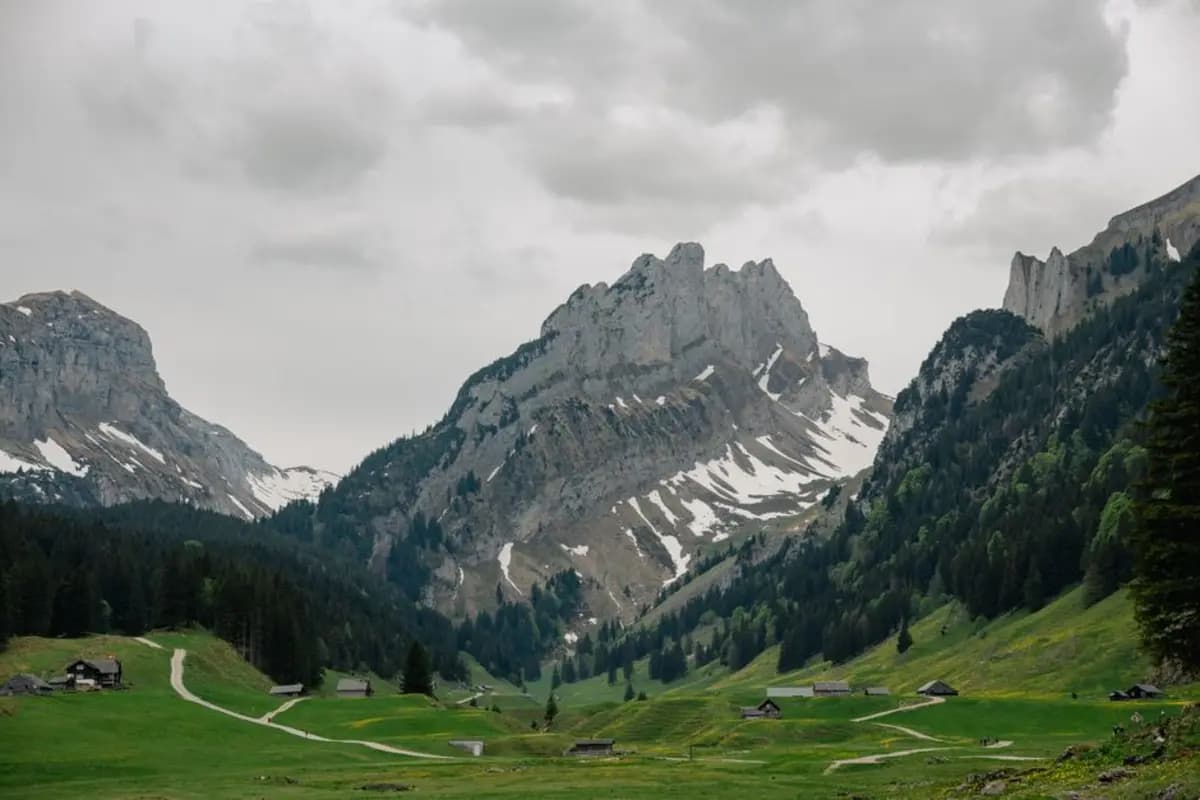Ansicht des Kantons Appenzell Ausserrhoden, Schweiz