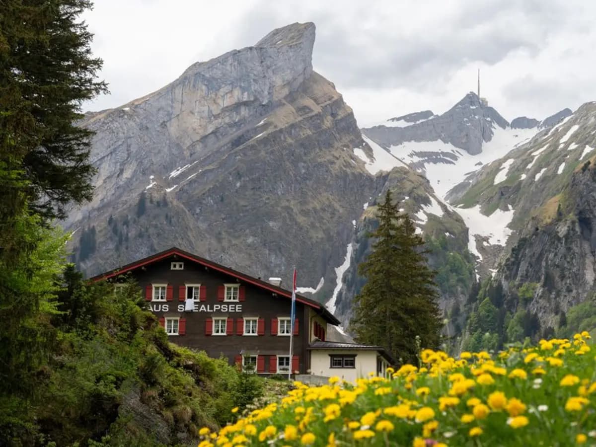 Ansicht des Kantons Appenzell Innerrhoden, Schweiz